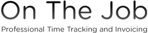 On The Job - Professional time tracking and invoicing.