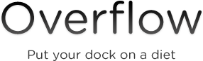 Overflow - Put your dock on a diet